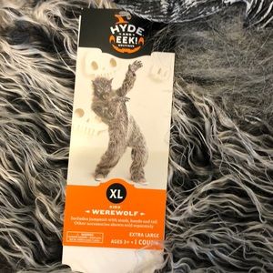 NWT Halloween werewolf costume - adult